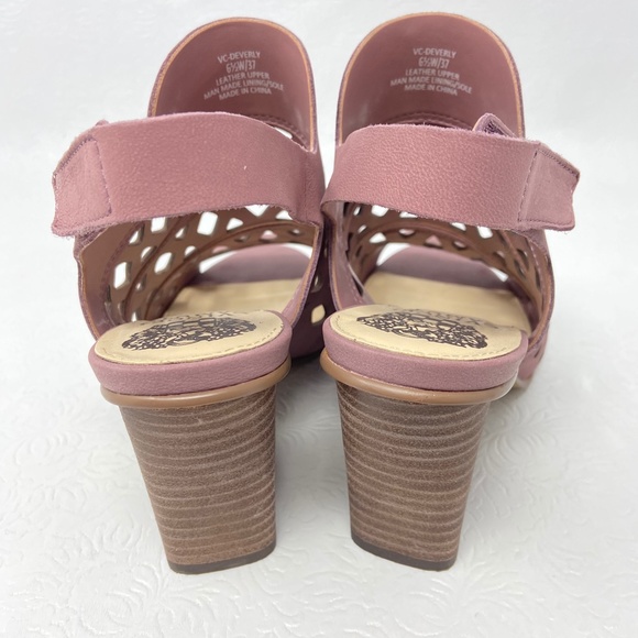 VINCE CAMUTO Deverly Cutout heeled sandals 6.5 W - Picture 5 of 7